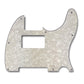 primo tele pickguard humbucker cut 3-ply white pearloid