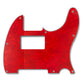 primo tele pickguard humbucker cut 3-ply red pearloid