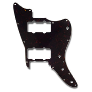 primo jazzmaster pickguard for start 3-ply red tortoise