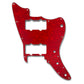 primo jazzmaster pickguard strat trem cut 3-ply red pearloid