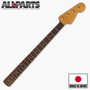 Mástil de repuesto PRF Allparts “Licenciado por Fender®” para Precision Bass®