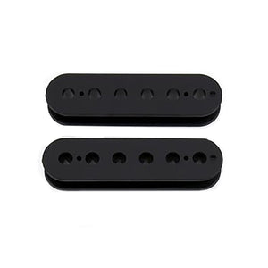 PU-6910-023 Juego de bobinas Humbucking negras (tapón y tornillo)