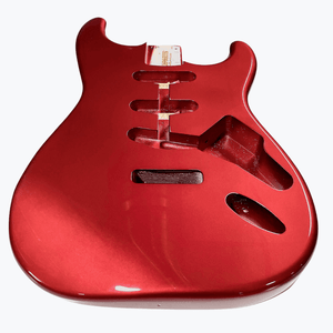 SBF-CAR Cuerpo de repuesto con acabado rojo Candy Apple para Stratocaster®