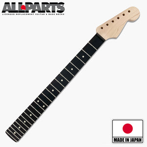 maple ebony fretboard fender guitar neck