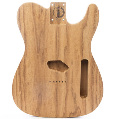 select roasted ash and paulownia esquire body front view