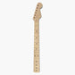 strat neck maple front view