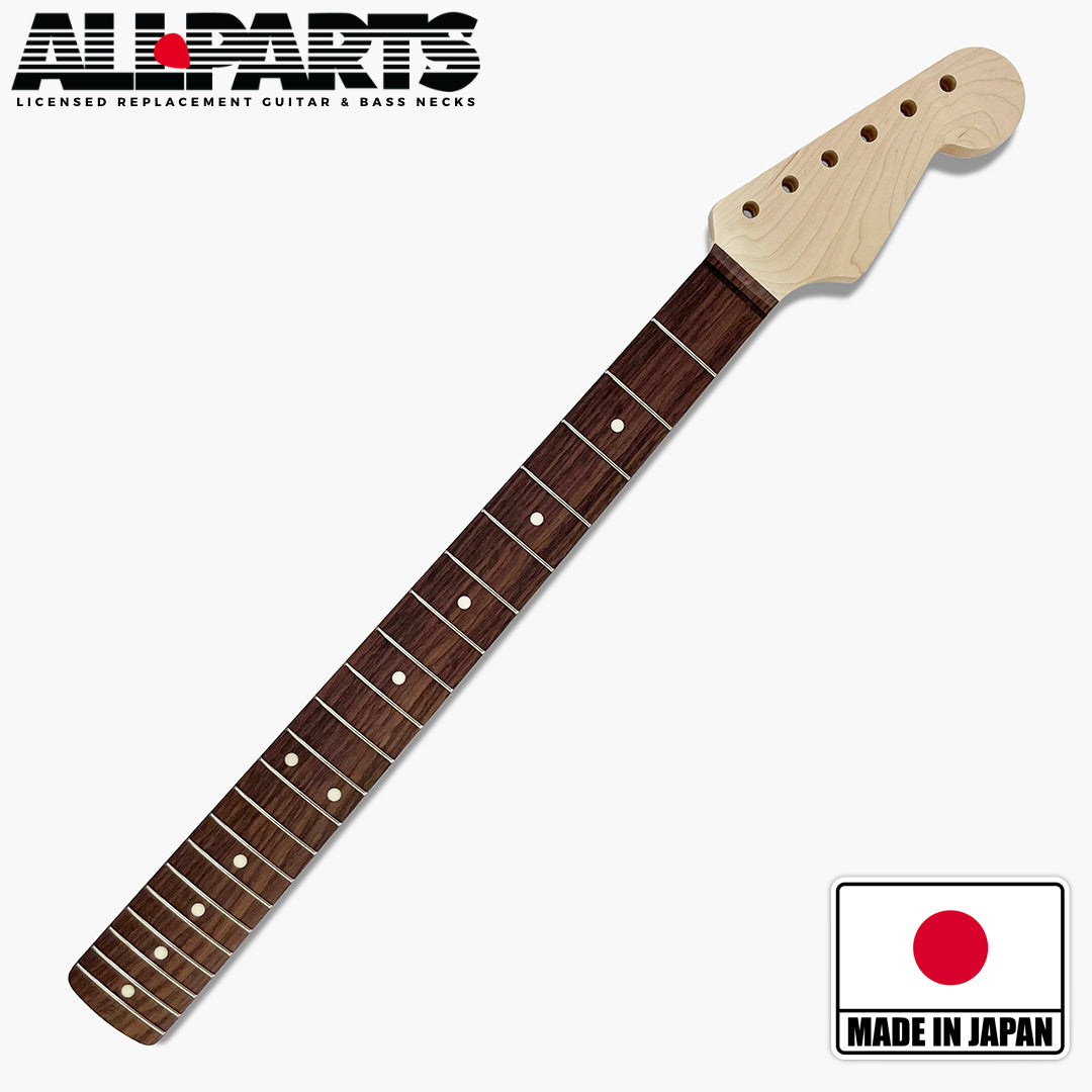 Mástil de repuesto SRO-FAT “Licenciado por Fender®” de Allparts para Stratocaster®