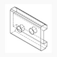 guide plate drawing for Fret tang cutter