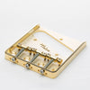 Halon - Steel Tele® Ashtray Bridge w/ Brass Saddles - Gold