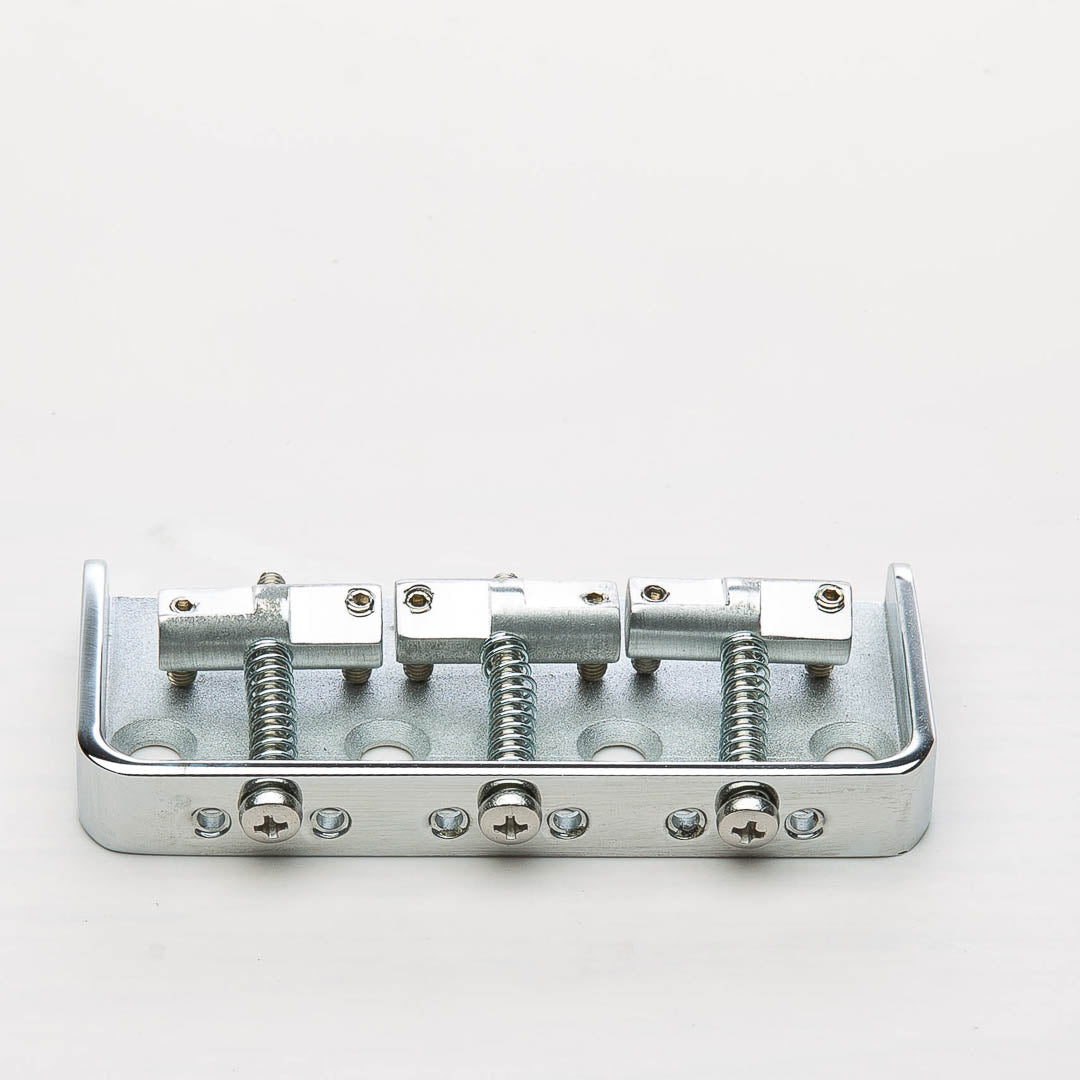 halon full aluminum half tele bridge back view chrome