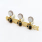 TK-0126 Classical Tuner Set with Pearloid White Buttons