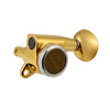 TK-0768 Gotoh SG381-MGT Locking Mini 6-in-line Keys - Gold