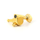 mini tuning key gold side view