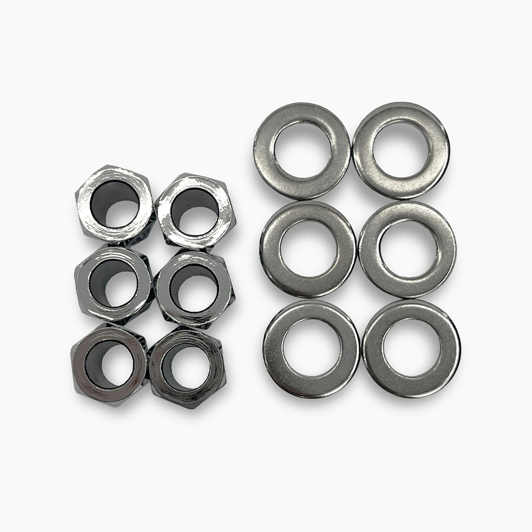 bushing and washer view chrome