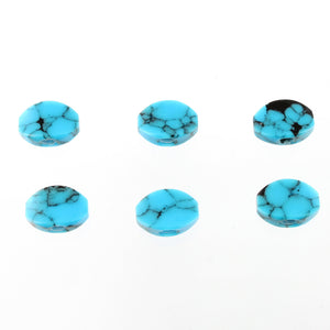 Turquoise Schaller Style Buttons for Gotoh Tuners