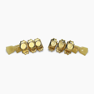 vintage 3x3 locking set view  gold