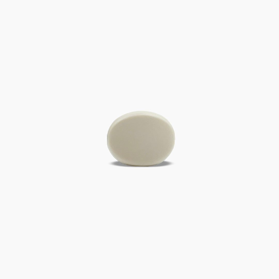 gotoh plastic oval button ssingle view white 