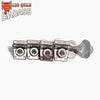 Leo Quan® Badass OGT™ Bass Keys - Open Gear Small Post - 4-in-line set - Nickel