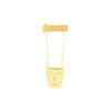 TP-0488 Cordal Trapecio Grande - Oro