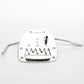 halon patented jazzmaster vibrato tailpiece front view with hardware chrome