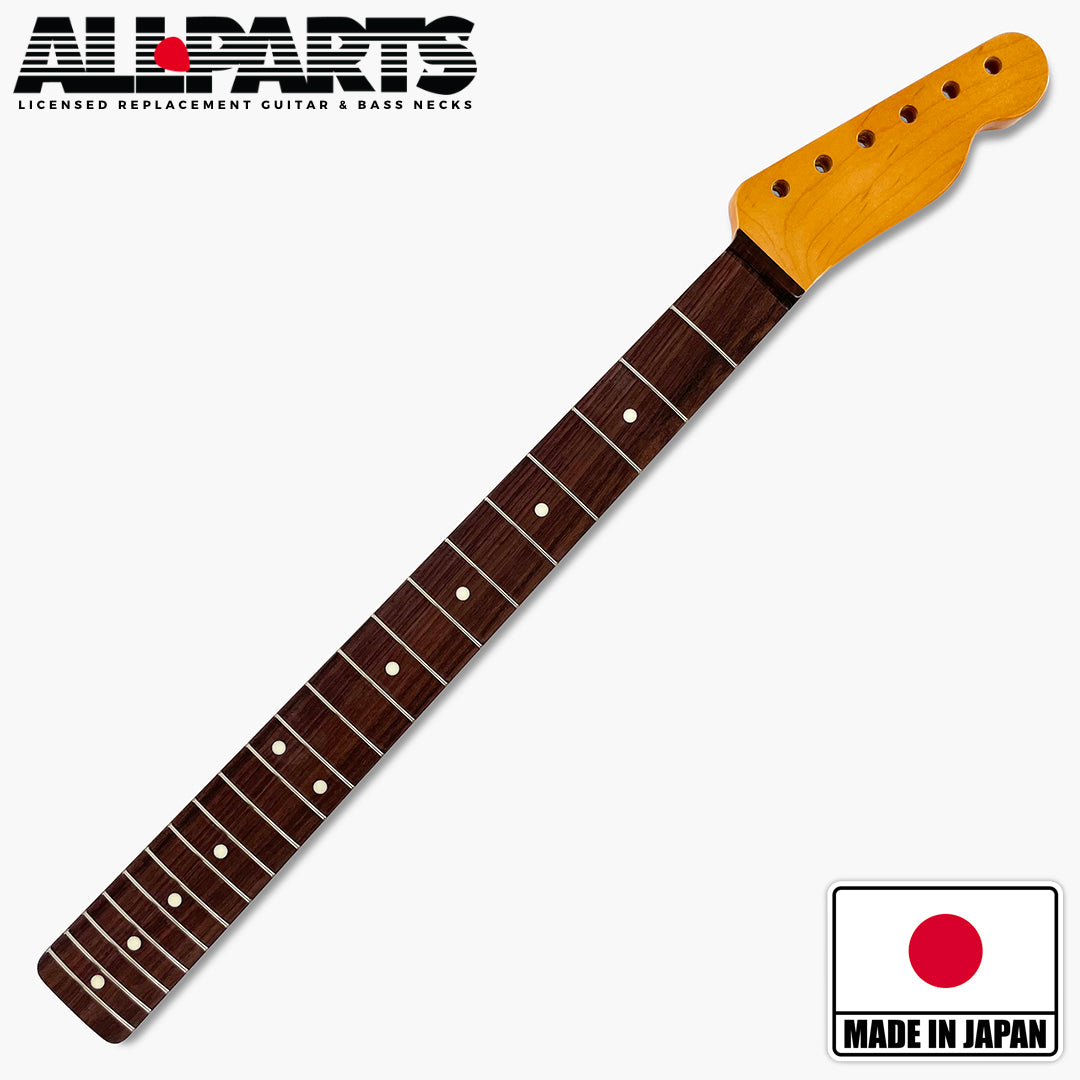 Mástil de repuesto TRNF Allparts “Licenciado por Fender®” para Telecaster®