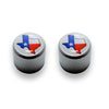 MK-3317 State of Texas Dome Knobs - Chrome