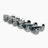 True Lok Mid-Size Locking Tuners - 6-in-line, Single Pin - Chrome