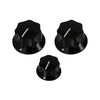 PK-0174 SET OF 3 KNOBS FOR JAZZ BASS® - Black