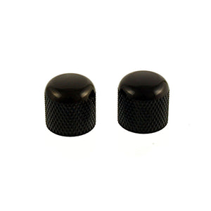 black textured dome knob