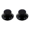 PK-0144 Set of 2 Vintage-style Tinted Bell Knobs - Blue tint