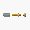 Allparts Advanced Plating Locking Studs & Anchors - Gold