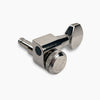 True Lok Mid-Size Locking Tuners - 6-in-line, Single Pin - Nickel