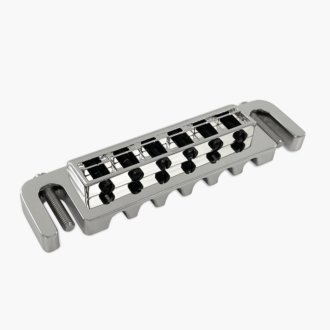 bottom side badass Wraparound bridge with locking studs in nickel