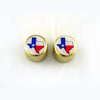 MK-3317 State of Texas Dome Knobs - Gold