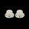 PK-0140 Set of 2 Vintage-style Bell Knobs - White