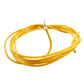 yellow cloth covered wire