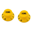 PK-0153 Set of 2 Plastic Tone Knobs for Stratocaster® - Yellow