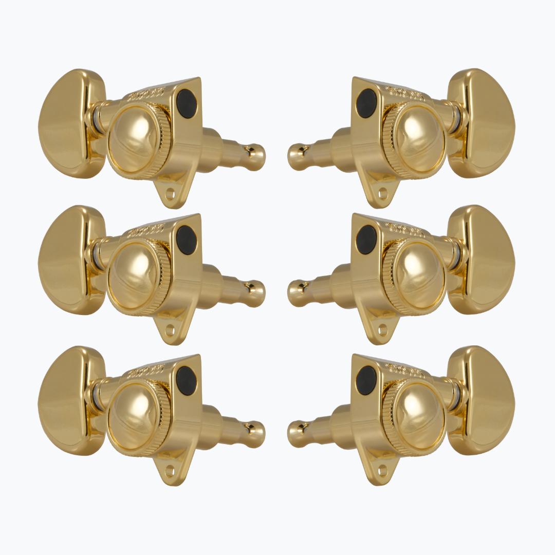 6 gold locking tuners