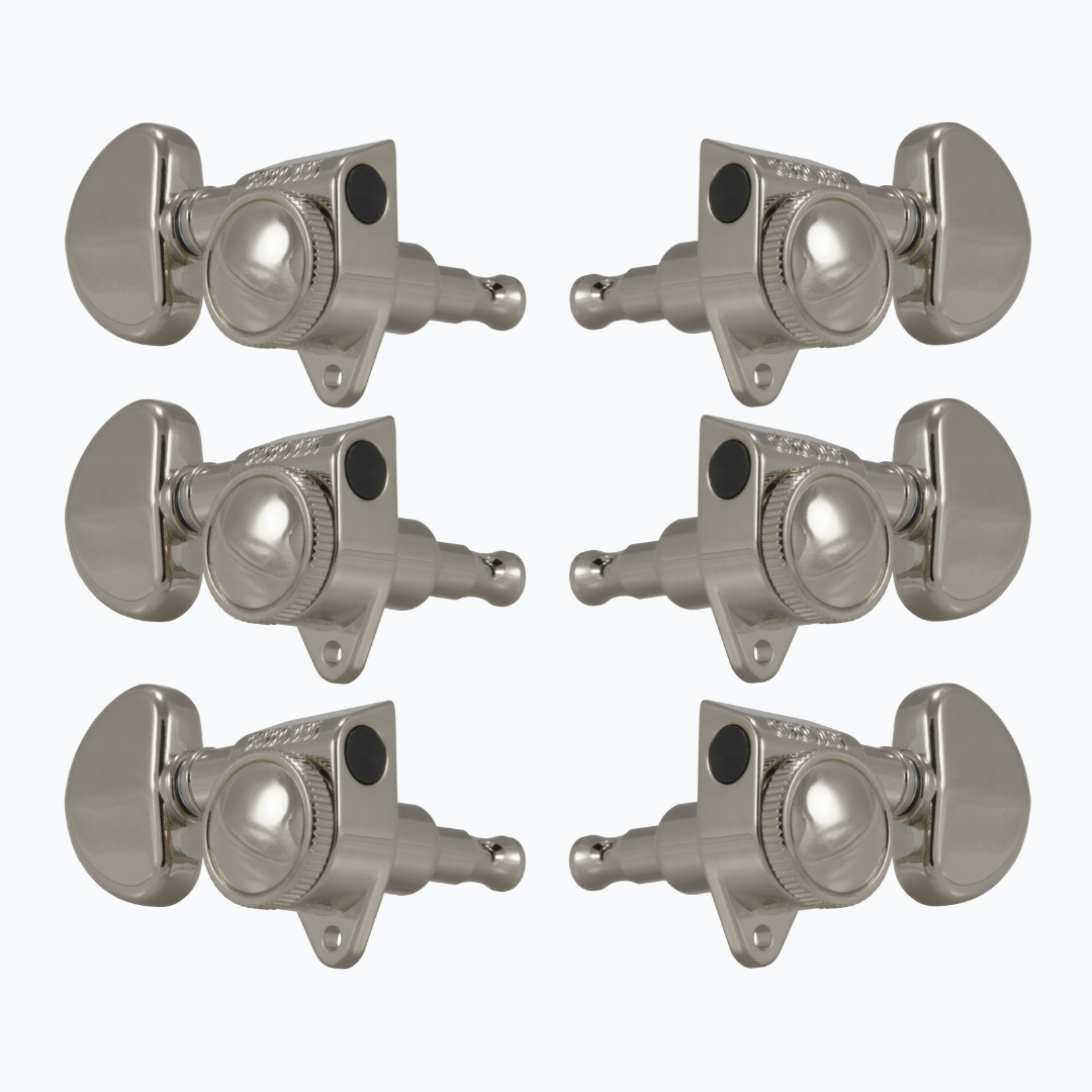 6 nickel locking tuners