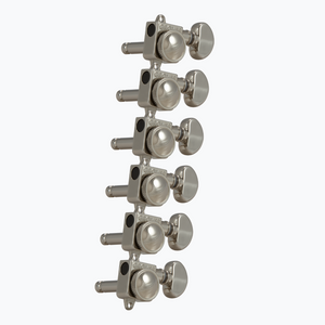 Grover Roto-Grip 505F Series 6L Tuners, Nickel- set of 6 pcs
