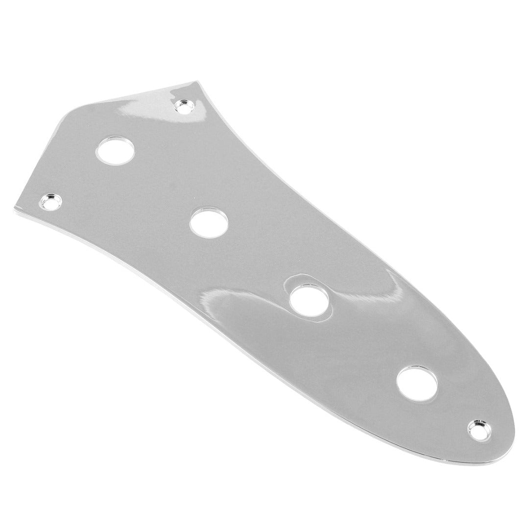 chrome control plate for bass