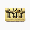 Leo Quan® Badass III™ 4-String Bass Bridge - Gold