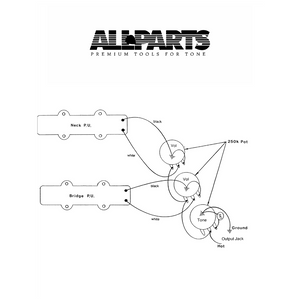 schematic for jazz bass wiring kit