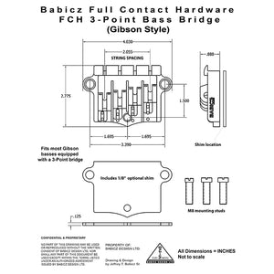 FCH 3 point bass bridge schematic