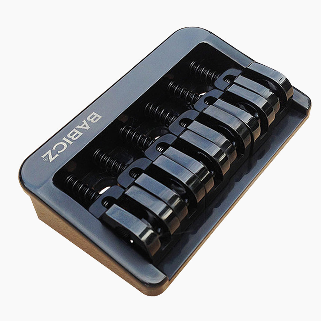 black FIXED BRIDGE, 6 String