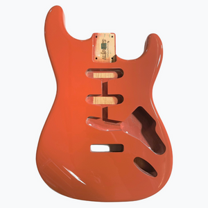 SBF-FR Fiesta Cuerpo de repuesto con acabado rojo para Stratocaster®