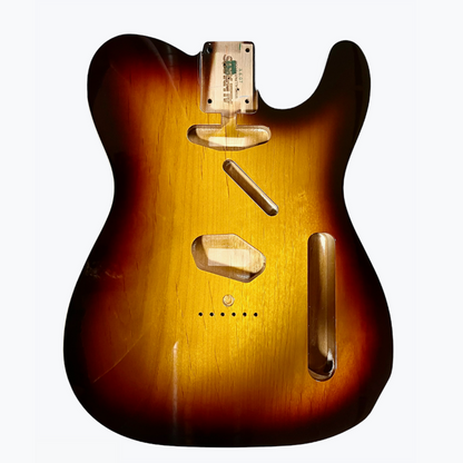 TBF-3SBB Cuerpo de repuesto con acabado Sunburst para Telecaster® con encuadernación